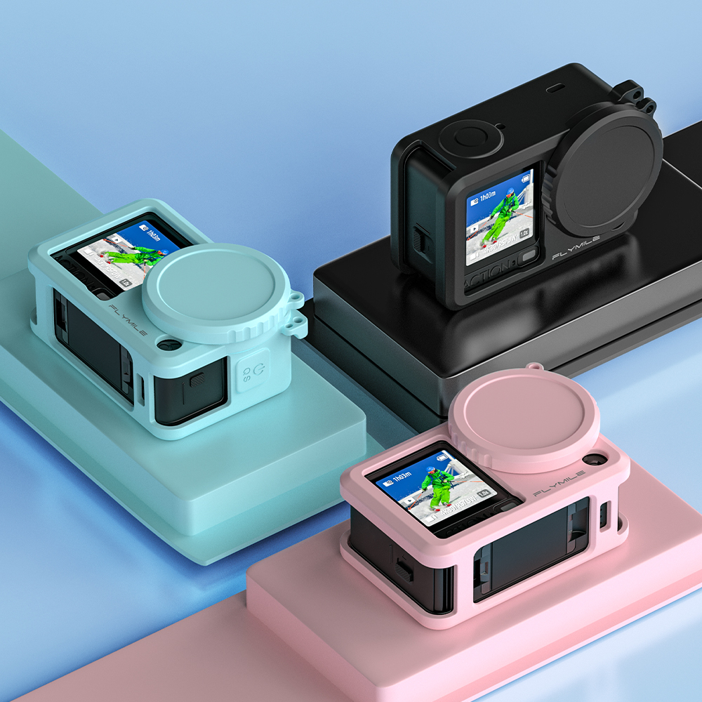 Flymile Silicone Protective Cover Case For DJI OSMO Action 6
