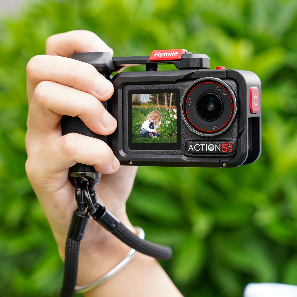Flymile Camera Grip Holder for DJI OSMO Action 5 Pro/4/3