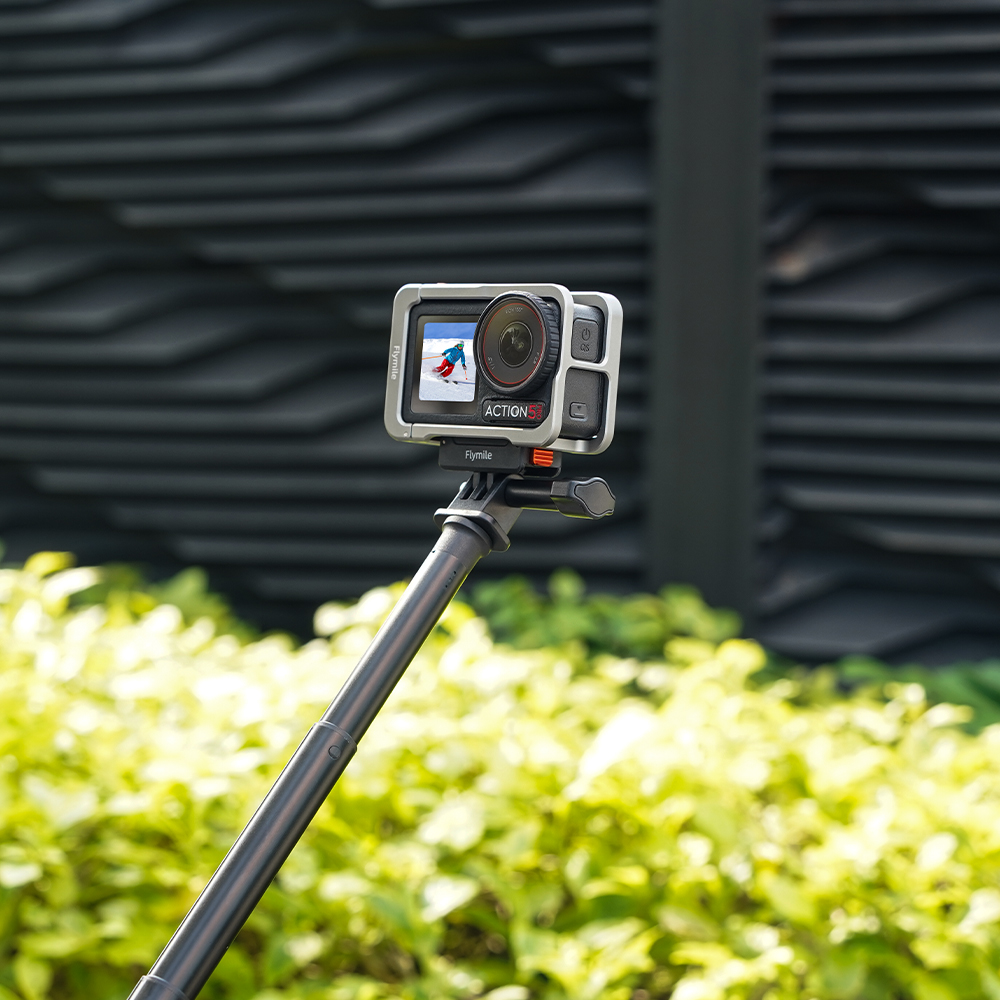 Flymile Magnetic Quick Release Adapter Base for DJI Action 5 Pro/Action 4/3