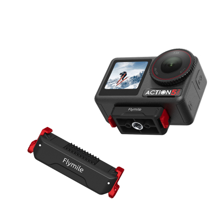Flymile Magnetic Quick Release Adapter Mount for DJI OSMO Action 5 Pro/4/3 