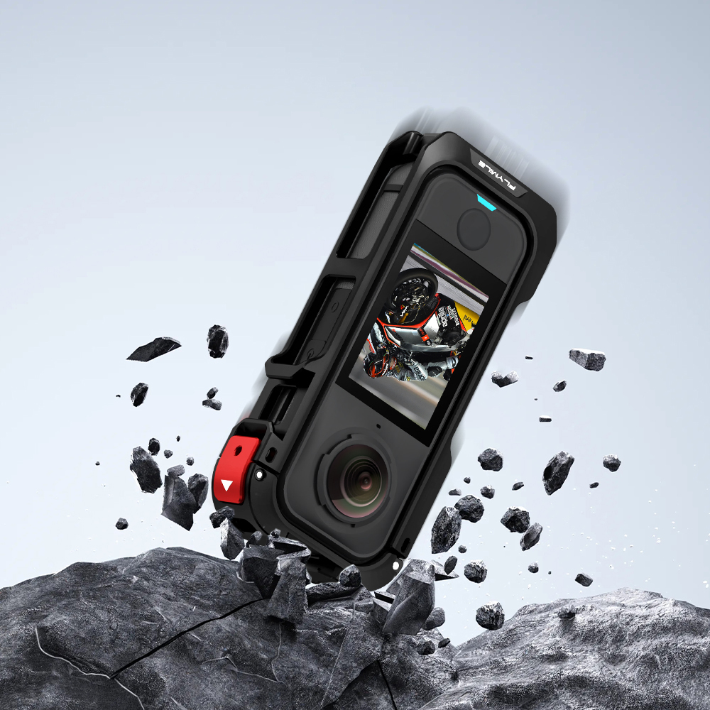 Flymile Aluminum Frame Cage for Insta360 X4 Air 