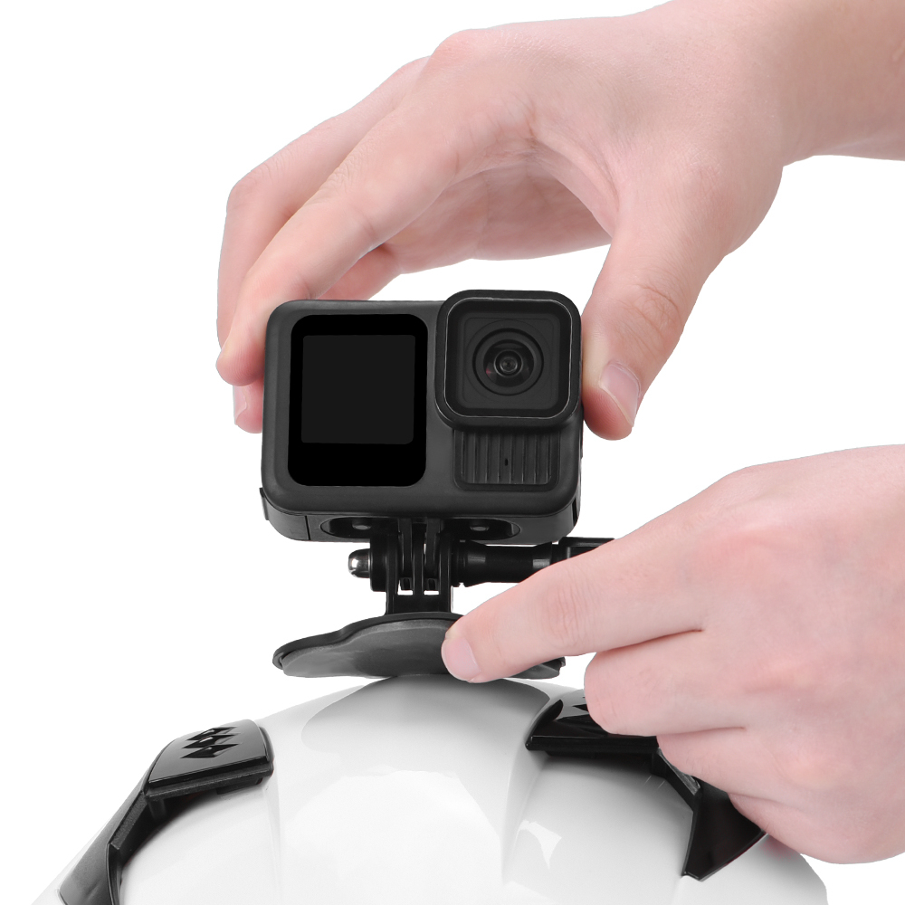 Flymile Universal Flexible Helmet Mount for Insta360 X5/Action 6