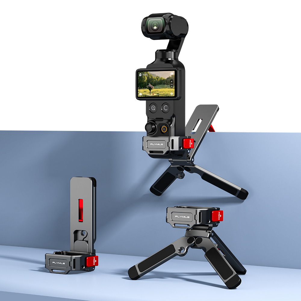 Flymile Magnetic Metal Tripod for DJI Osmo Pocket 4/Pocket 3