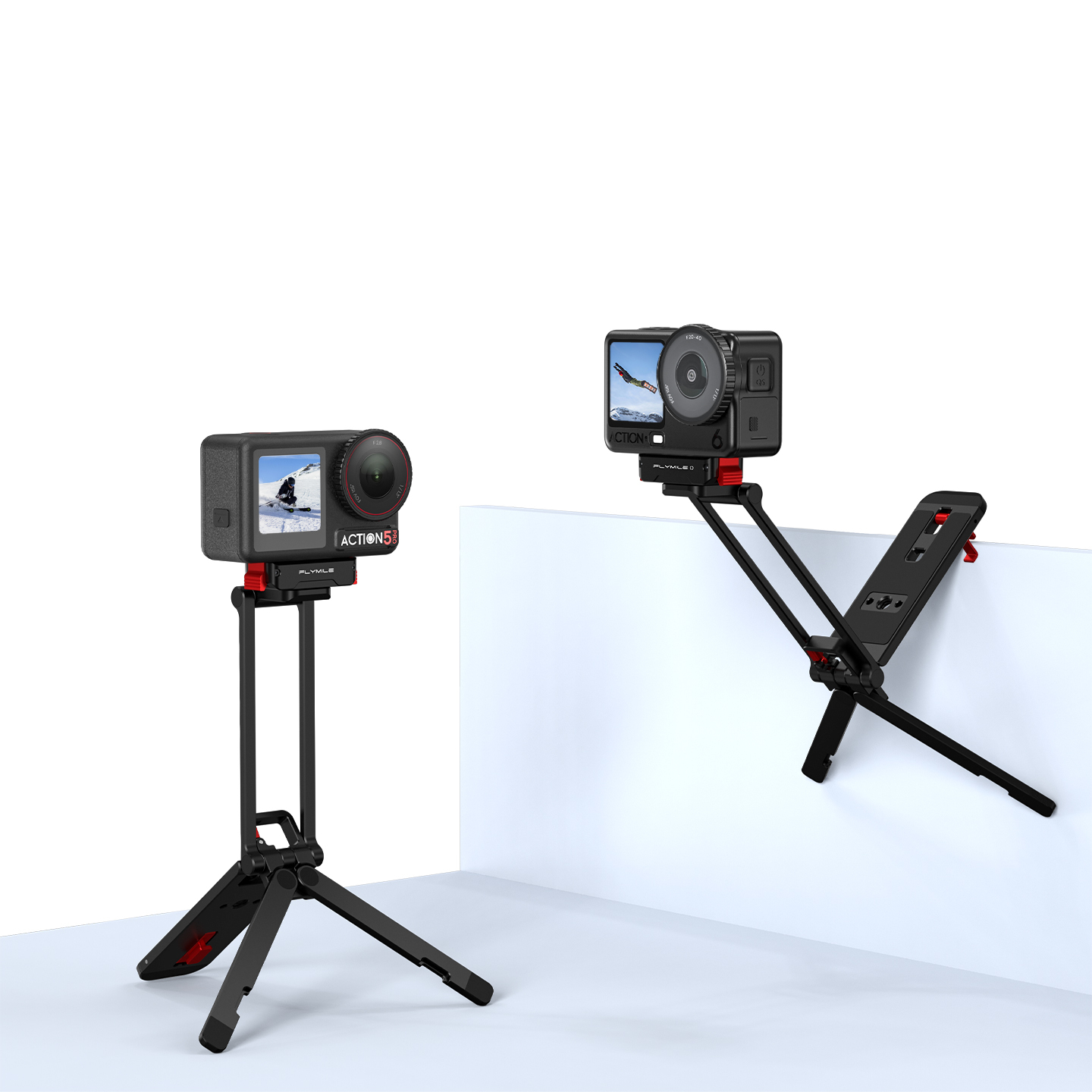 Flymile Rotatable Mantis Magnetic Tripod for DJI Action 6/5 Pro/4 