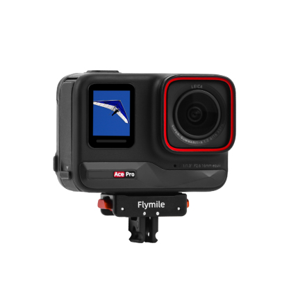 Flymile Magnetic Quick Release Adapter Mount Base for Insta360 X5/Ace Pro 2 