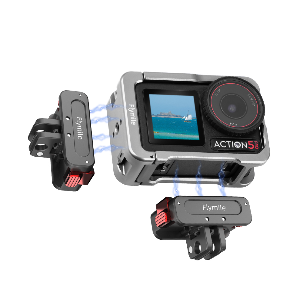 Flymile Metal Cage Frame Case for DJI Action 5 Pro 