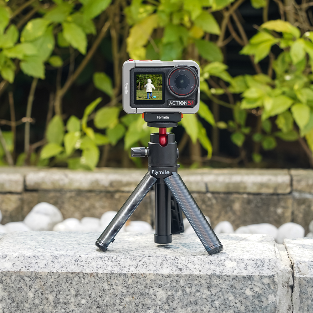 Flymile Magnetic Quick Release Adapter Base for DJI Action 5 Pro/Action 4/3