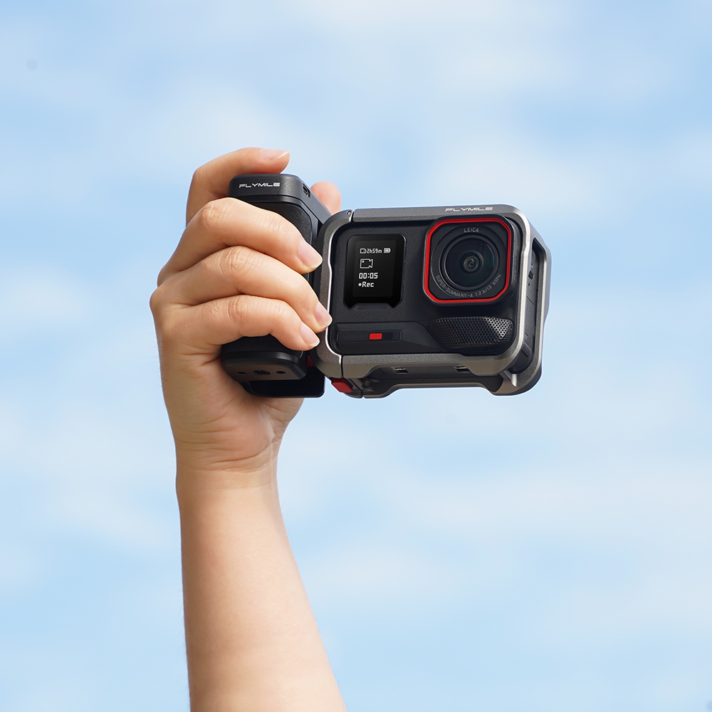 Flymile Camera Bluetooth Remote Control Street Grip Holder for Insta360 Ace Pro 2 