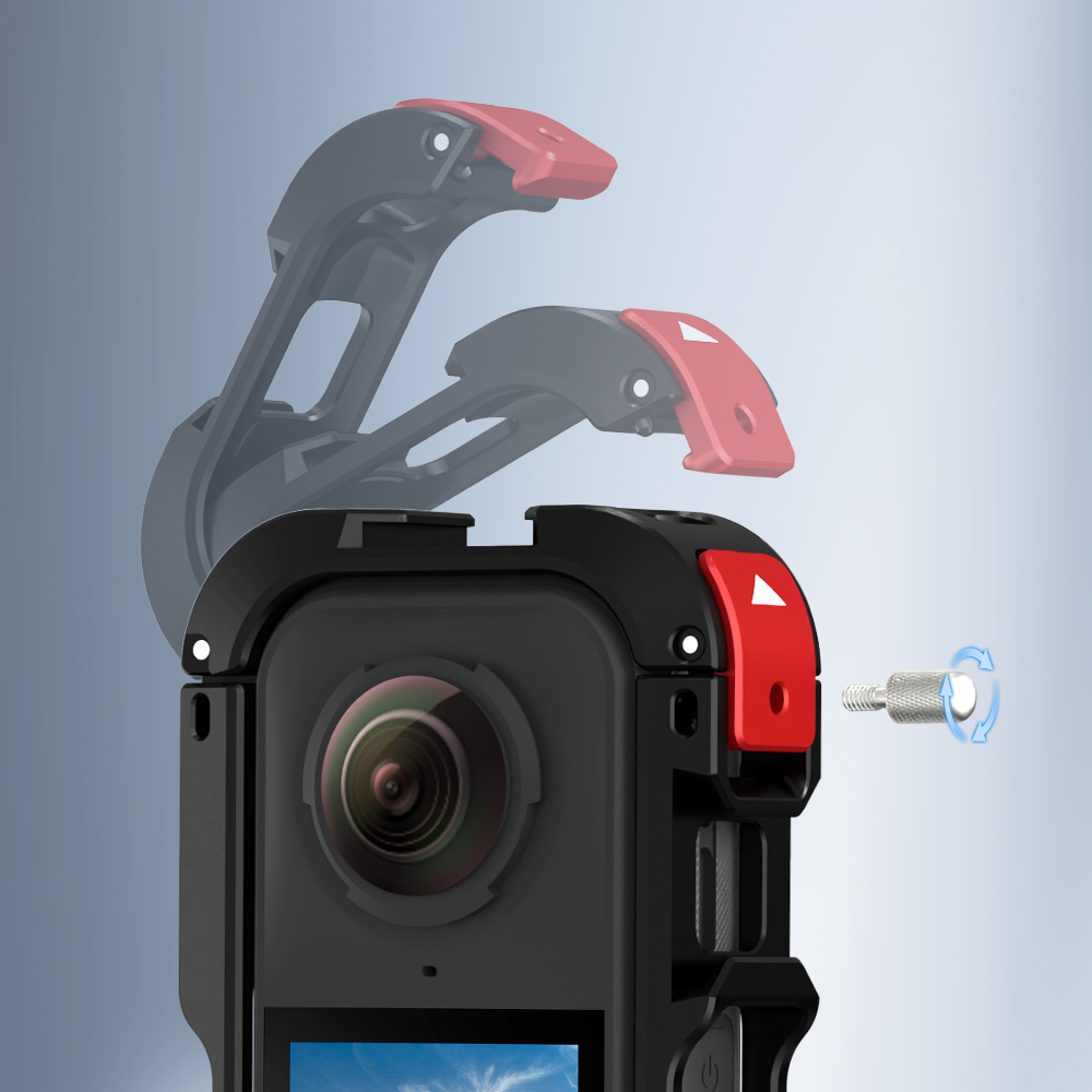 Flymile Aluminum Frame Cage for Insta360 X4 Air 