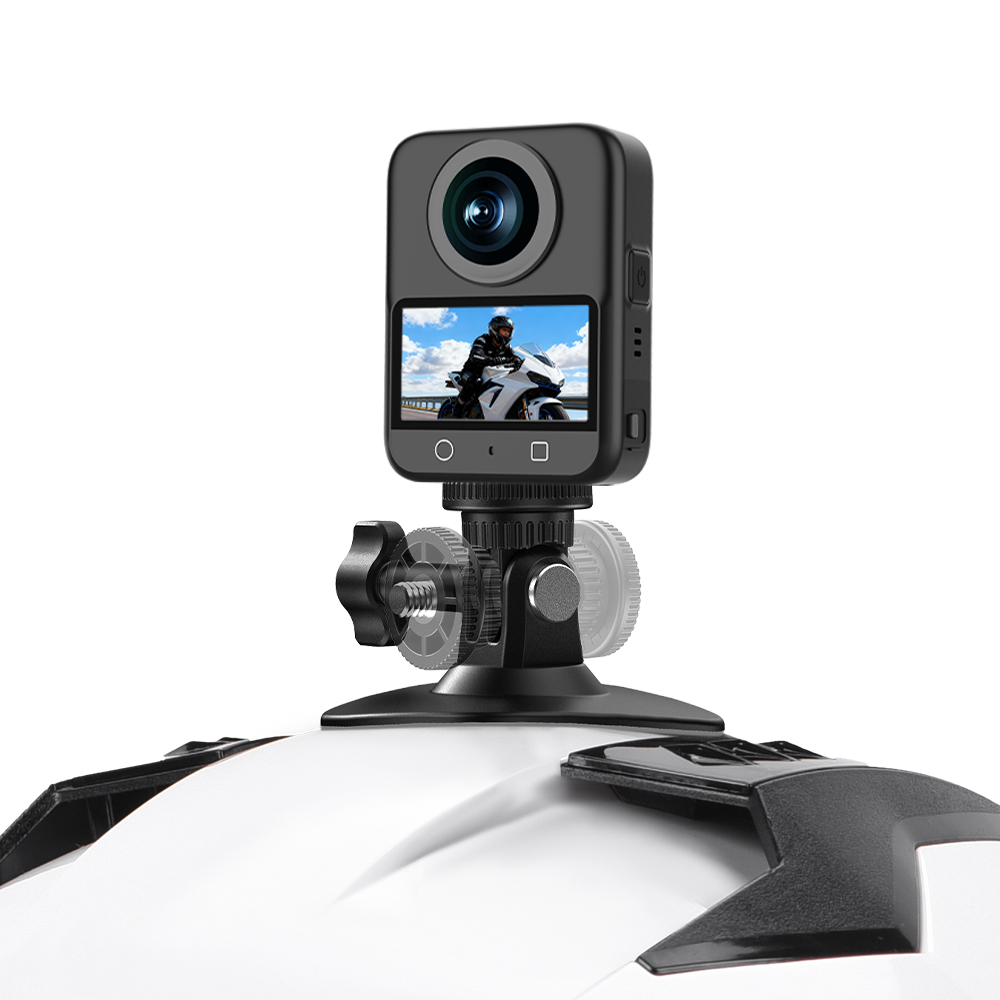 Flymile Universal Flexible Helmet Mount for Insta360 X5/Action 6