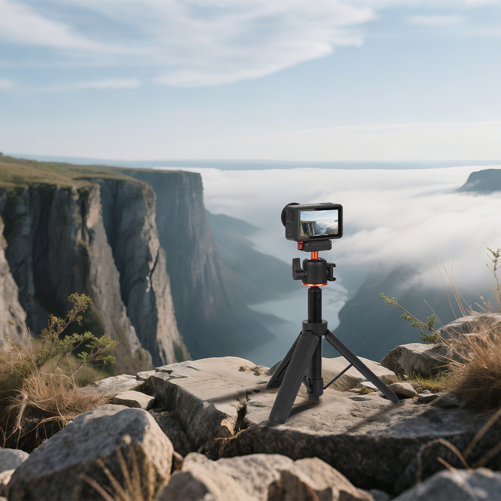 Flymile Magnetic Tripod Selfie Stick for DJI Action 5 Pro/4/3/Osmo 360