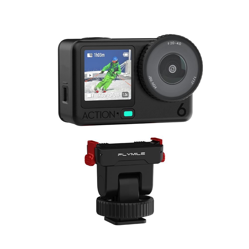 Flymile Magnetic Adapter Gimbal Base for DJI OSMO Action 6