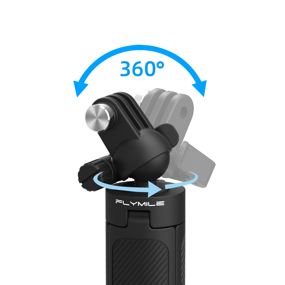 Flymile Selfie Stick Tripod for DJI OSMO Action 6/ 5 Pro/Pocket 3