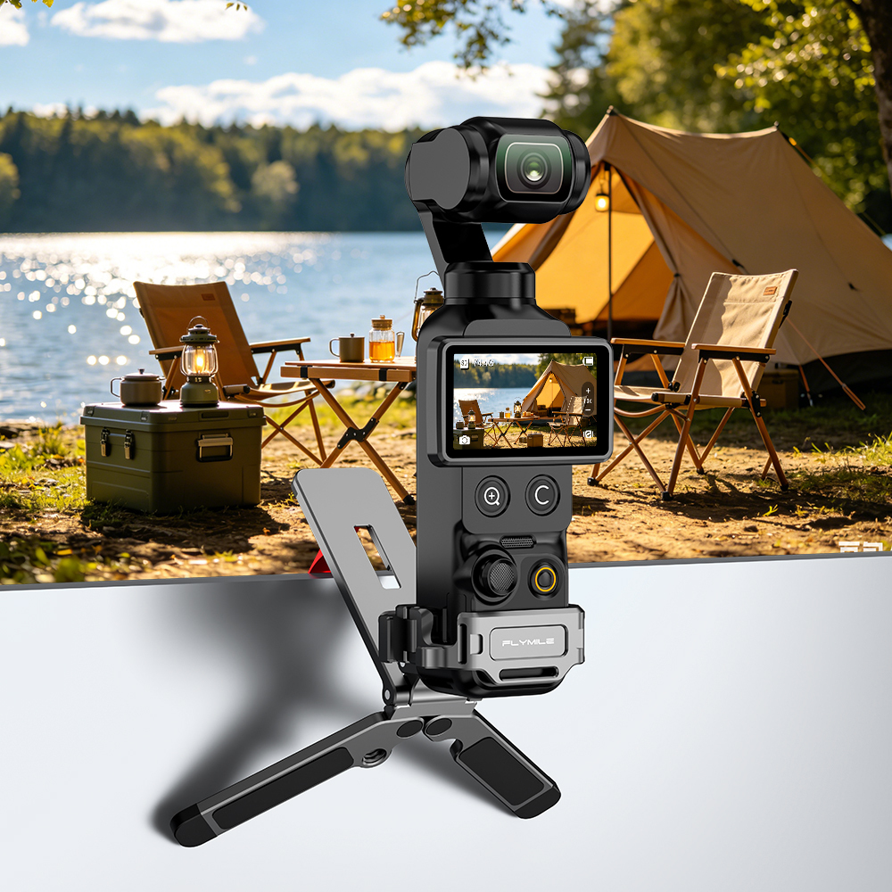 Flymile Magnetic Metal Tripod for DJI Osmo Pocket 4/Pocket 3