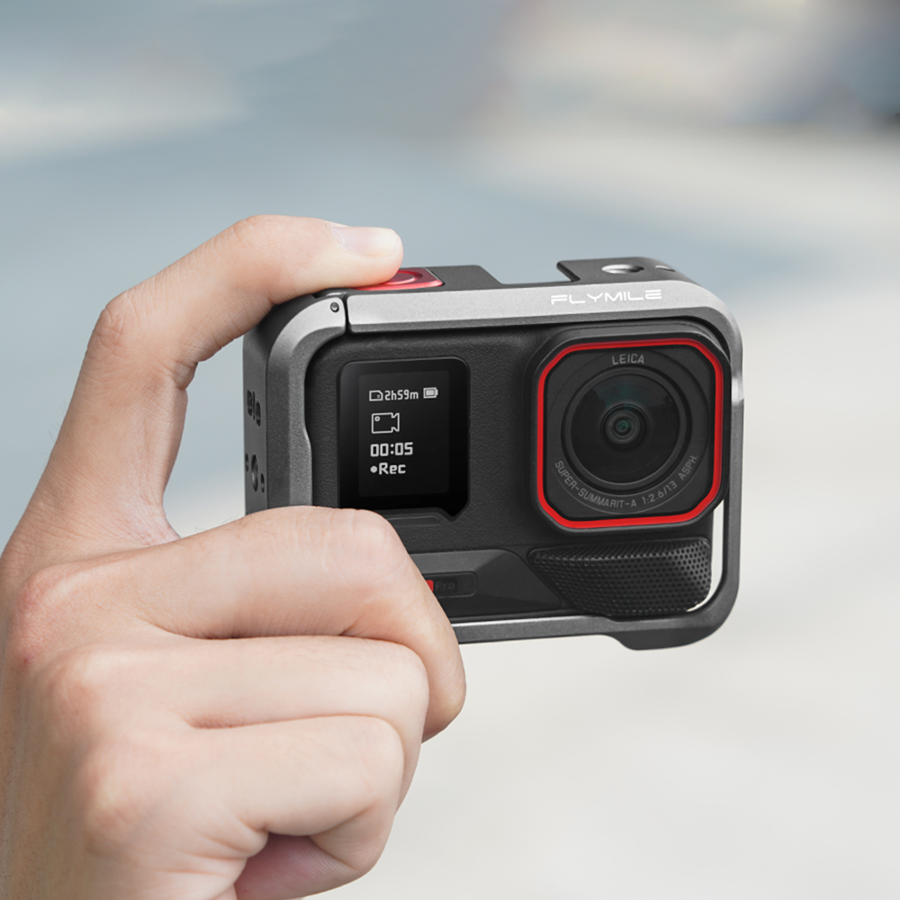 Flymile Metal Cage Protective Case for Insta360 Ace Pro/Pro 2 