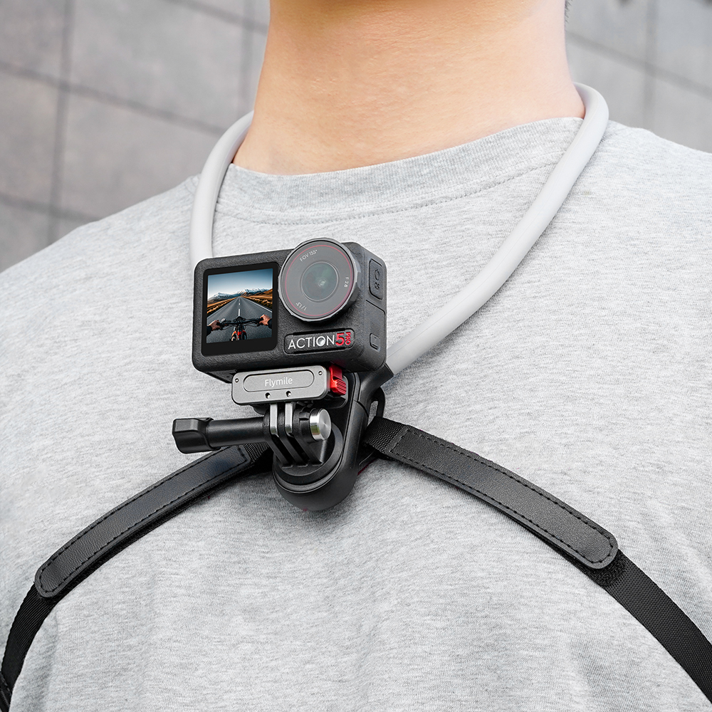 Flymile Neck Mount for DJI Action 5 Pro