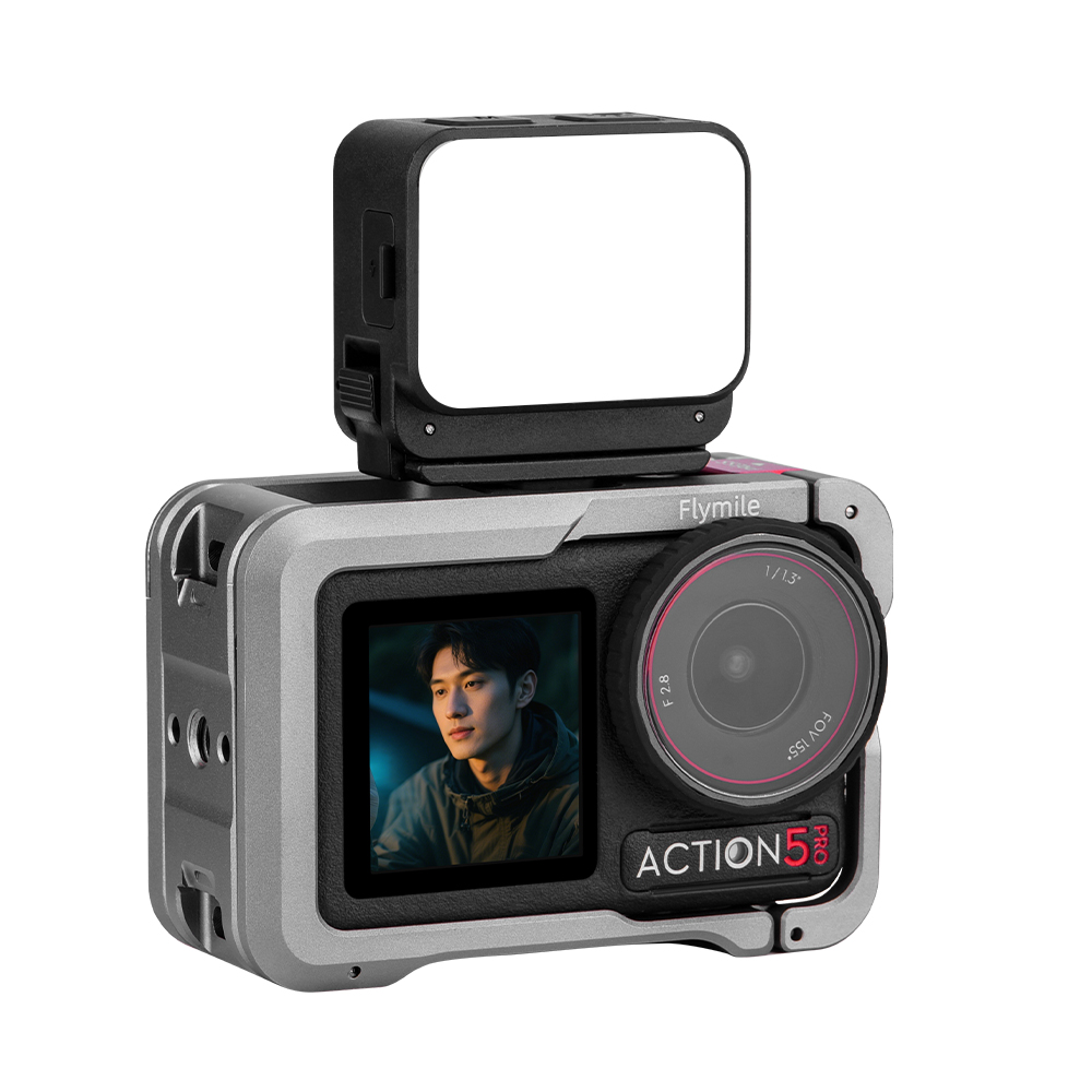 Flymile Fill Light for DJI DJI Action 5 Pro/Action 4 