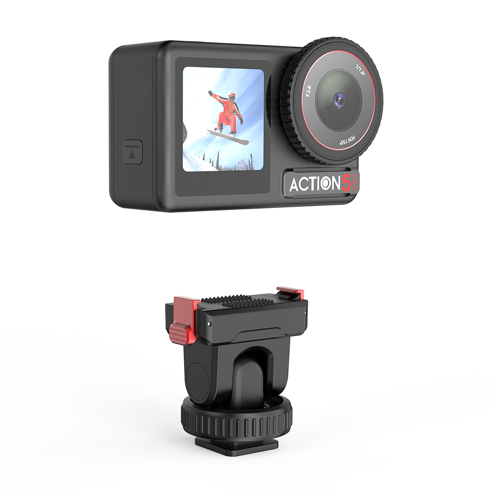 Flymile Cold Shoe Quick Release Base for DJI OSMO Action 5 Pro/4/3