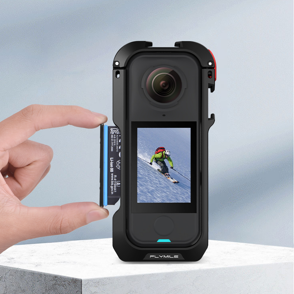 Flymile Aluminum Frame Cage for Insta360 X4 Air 