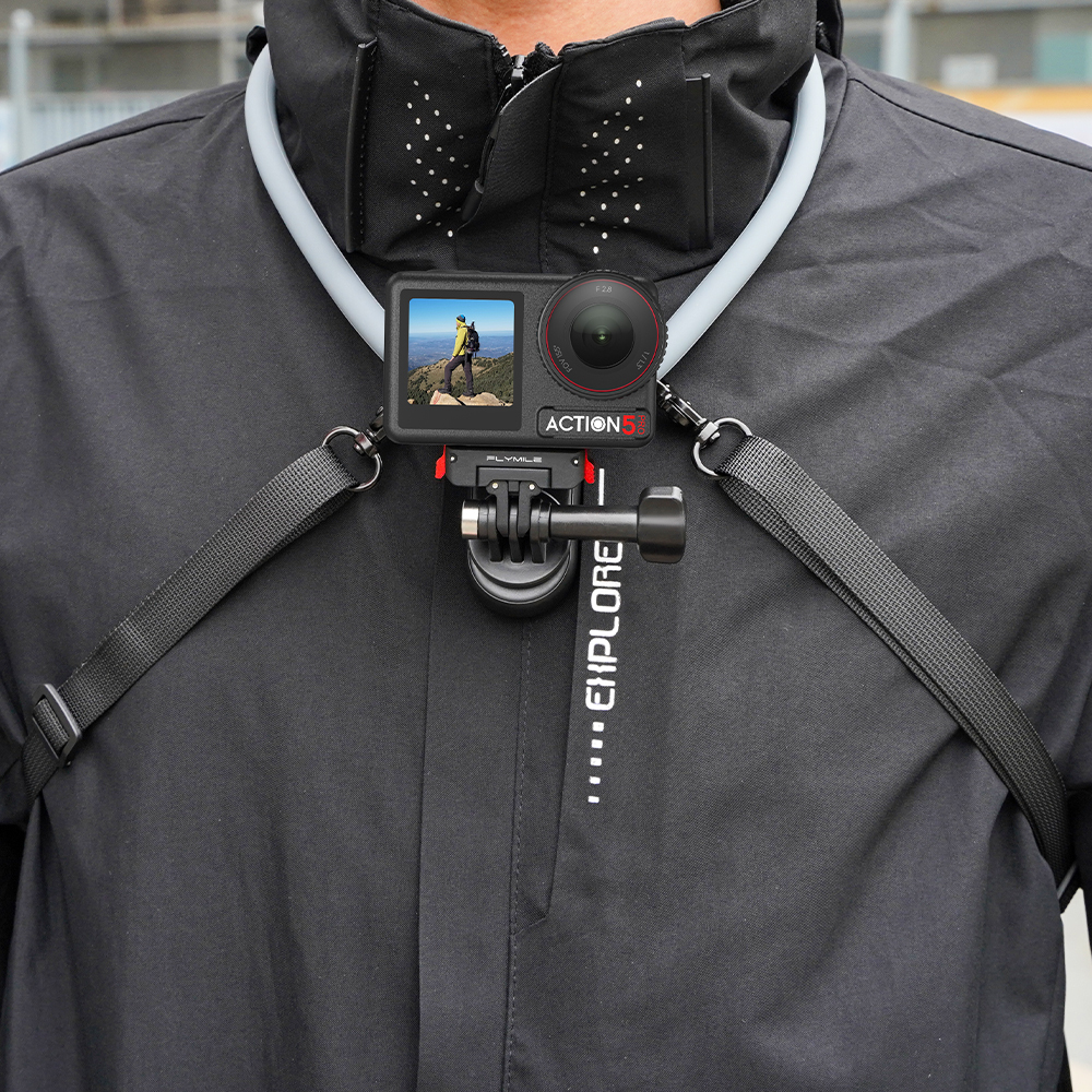 Flymile Rotary Magnetic Adapter for DJI Action 3/4/5 Pro/Osmo 360