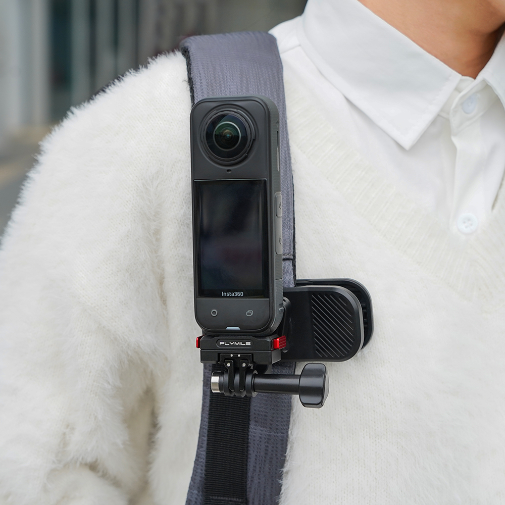 Flymile Metal Quick Release Mount for Insta360 Ace Pro 2/X5