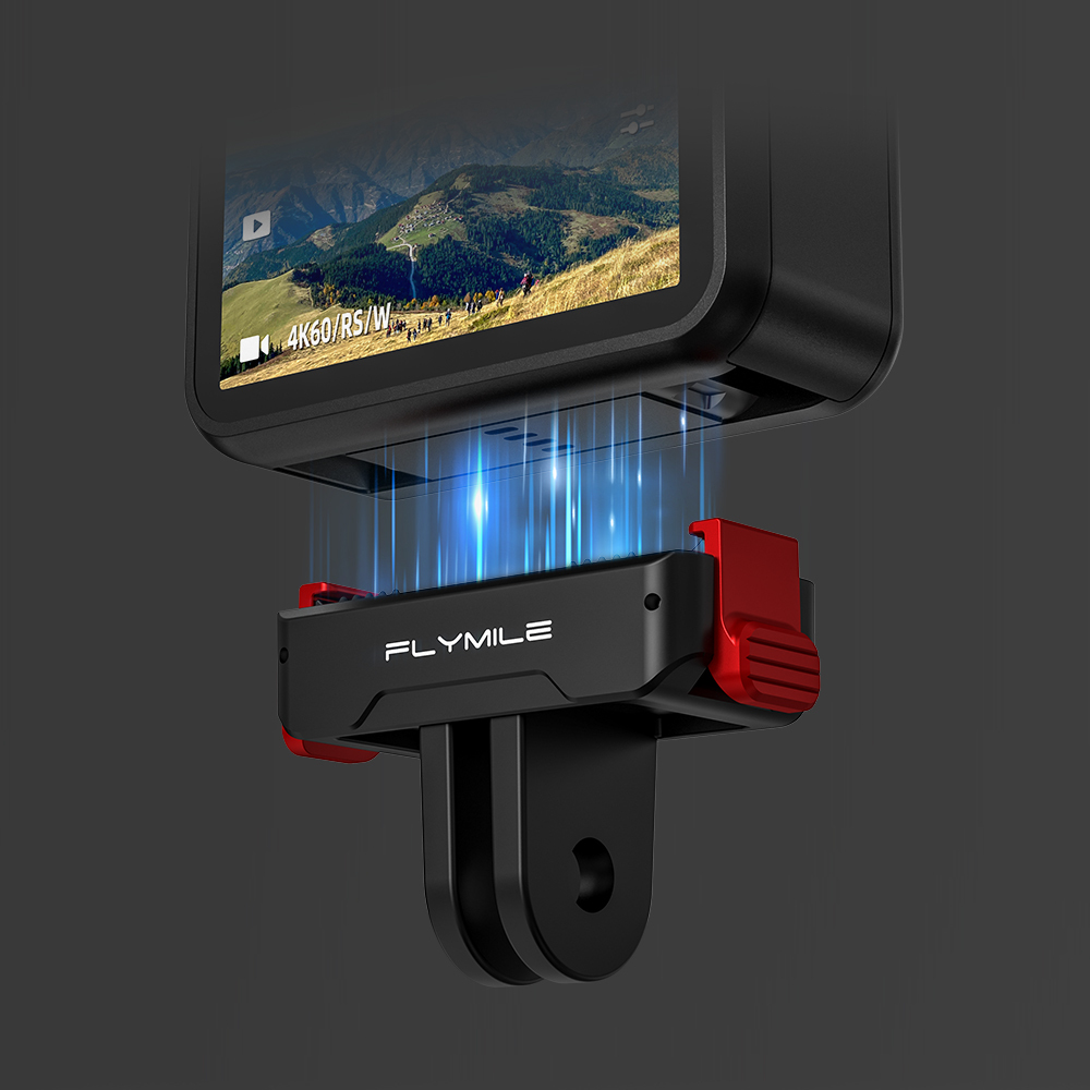 Flymile Magnetic Quick Release Adapter for DJI OSMO Action 6/Nano
