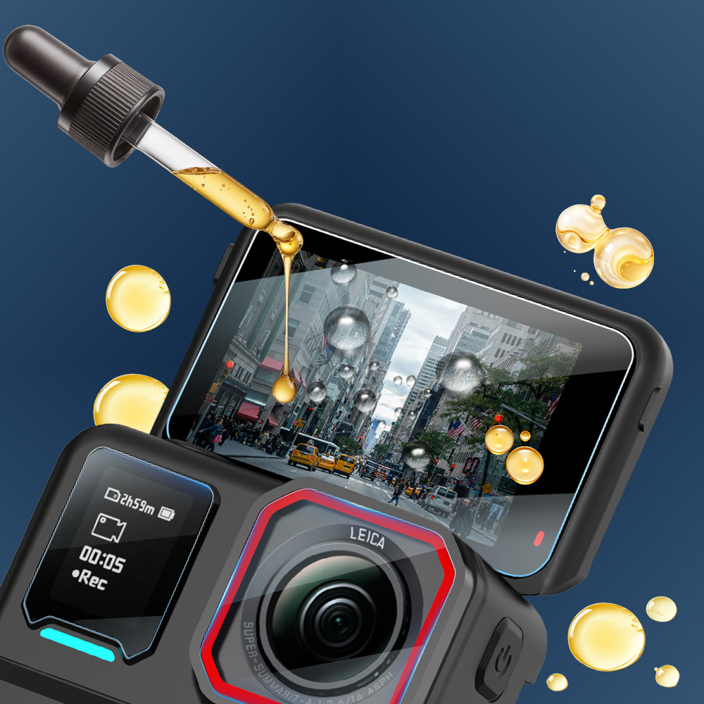 Flymile Screen Protector Tempered Glass Film for Insta360 Ace Pro 2