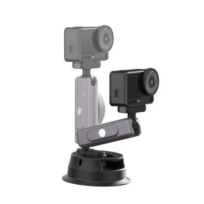 Flymile  Suction Cup Car Holder Mount for DJI Action 6/Nano/Osmo360 II