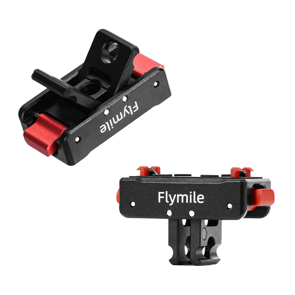 Flymile Magnetic Quick Release Adapter Mount Base for Insta360 X5/Ace Pro 2 