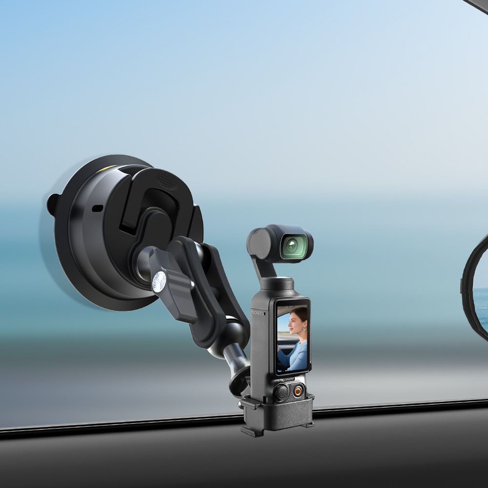 Flymile Suction Cup Car Mount for Insta360 Ace Pro 2/X5 