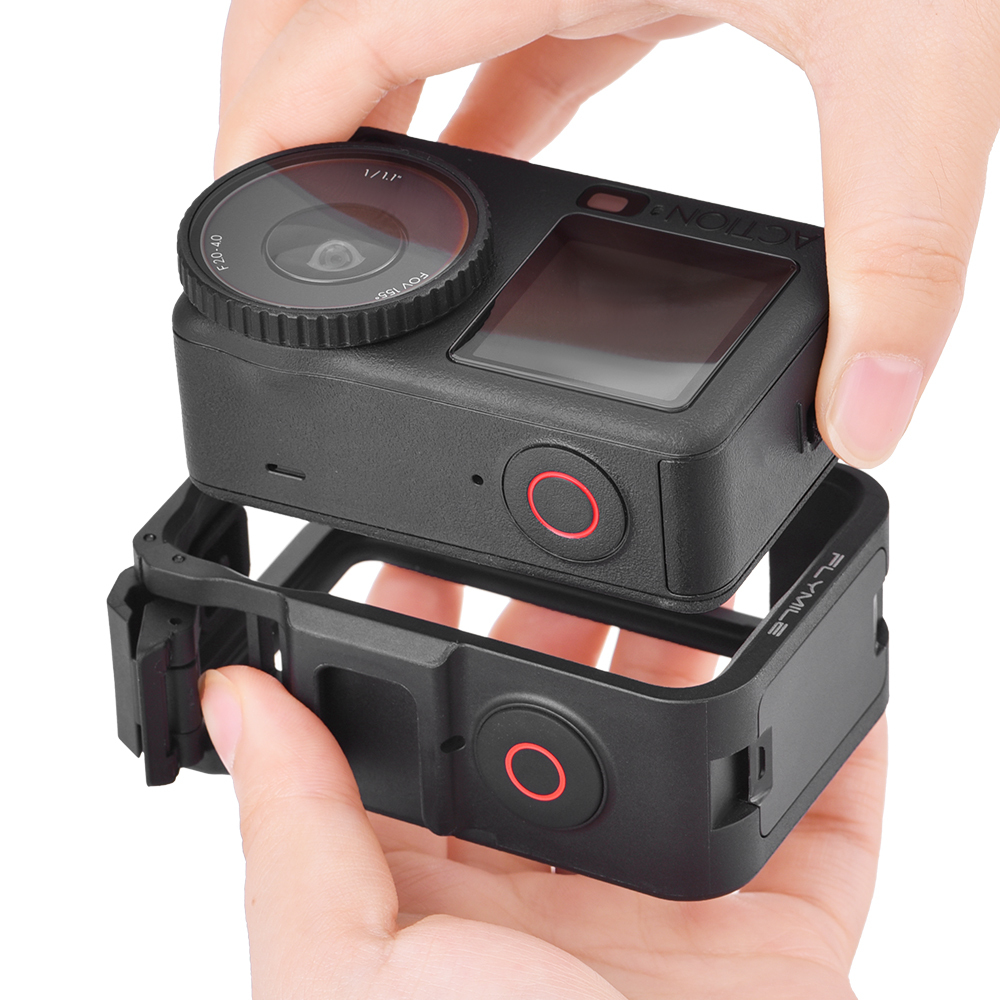 Flymile Protective Case Plastic Cage for DJI OSMO Action 6 