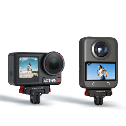 Flymile Rotary Magnetic Adapter for DJI Action 3/4/5 Pro/Osmo 360