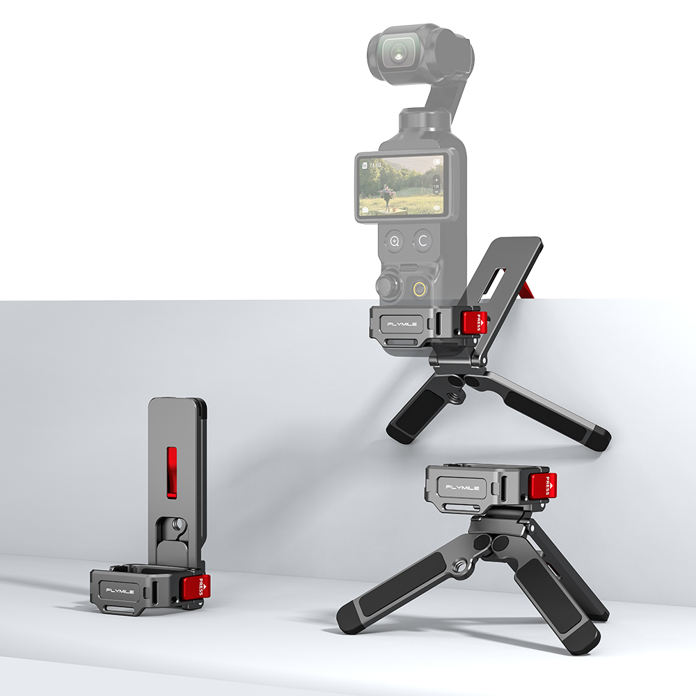 Flymile Magnetic Metal Tripod for DJI Osmo Pocket 4/Pocket 3