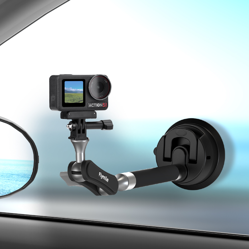 Flymile Suction Cup Car Mount for Insta360 Ace Pro 2/X5 