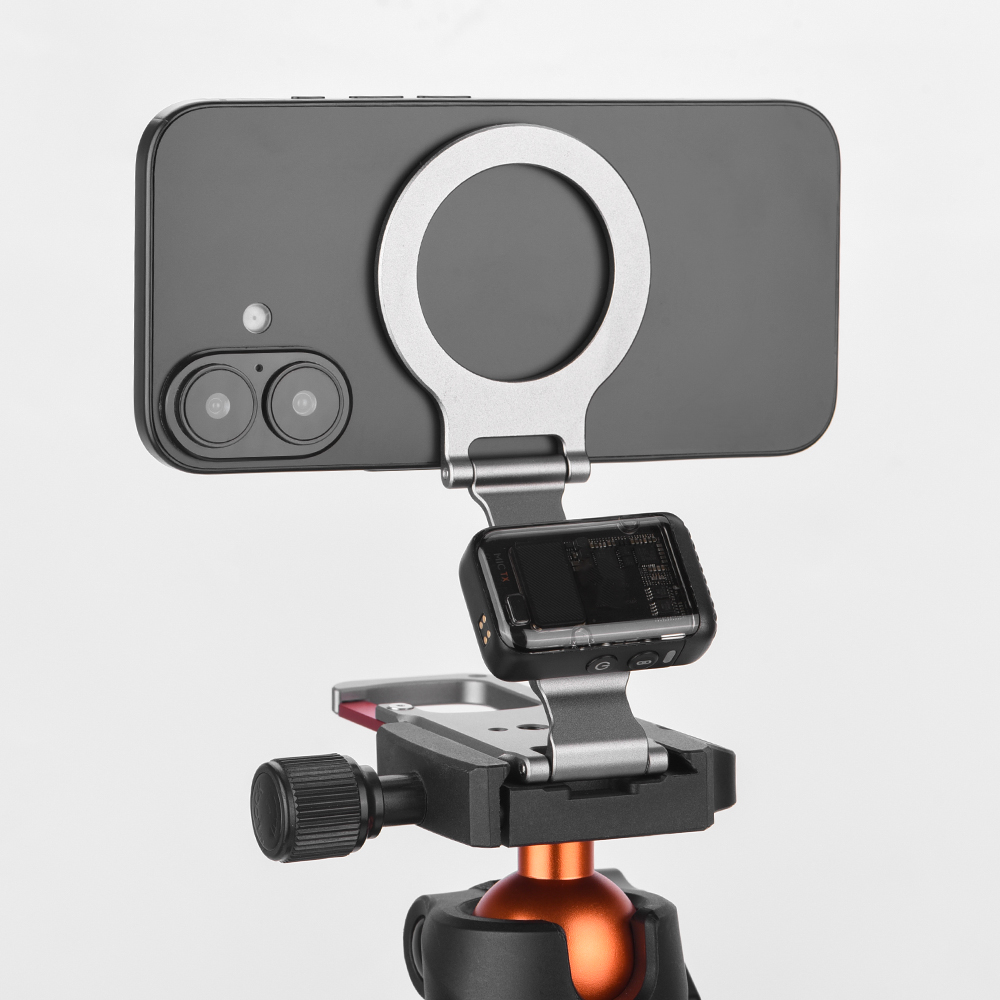 Flymile Magnetic Phone Holder Carabiner Mount for iphone 17 16 15 