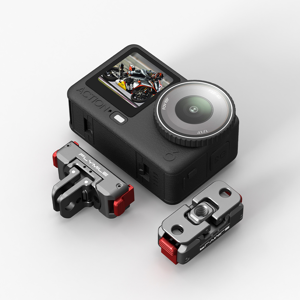 Flymile Metal Quick Release Mount  for DJI OSMO Action 6/Nano