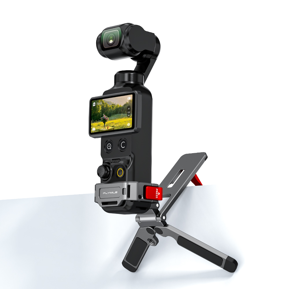 Flymile Magnetic Metal Tripod for DJI Osmo Pocket 4/Pocket 3