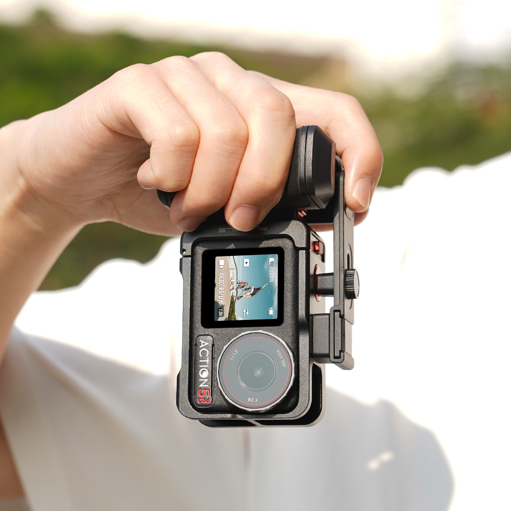 Flymile Camera Grip Holder For DJI OSMO Action 5 Pro/Action 4/3