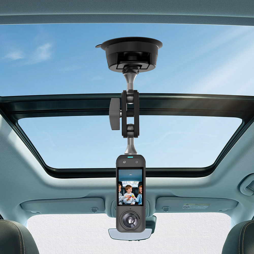 Flymile Suction Cup Car Mount for Insta360 Ace Pro 2/X5 