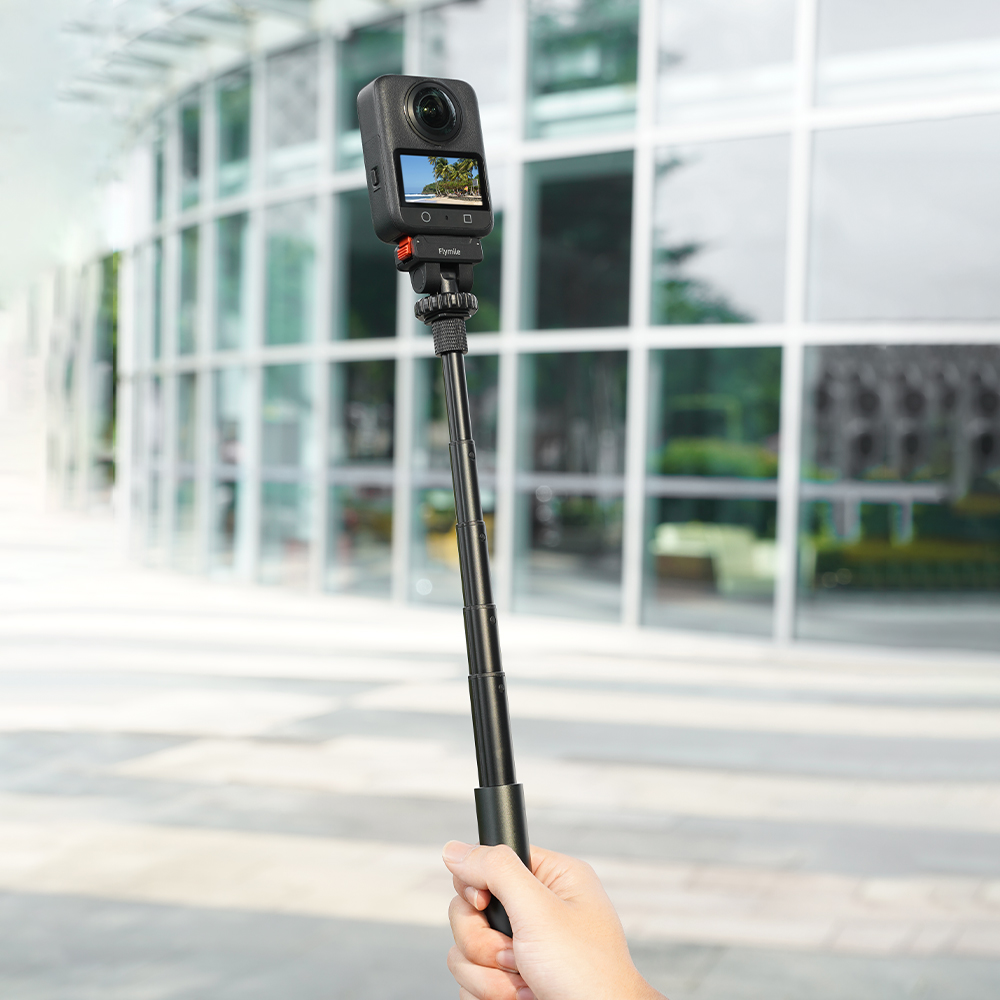 Flymile Selfie Stick Extendable for DJI Action 5 Pro/OSMO 360 /Pocket 3/Insta360 X5