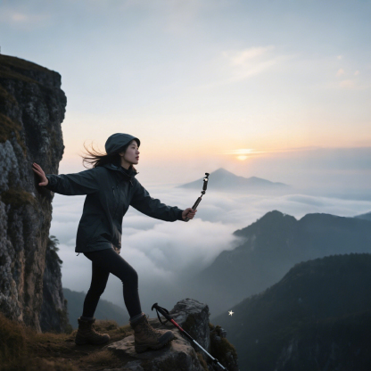 Flymile Selfie Stick Tripod for DJI Action 6/5 Pro/Insta360 X5 X4