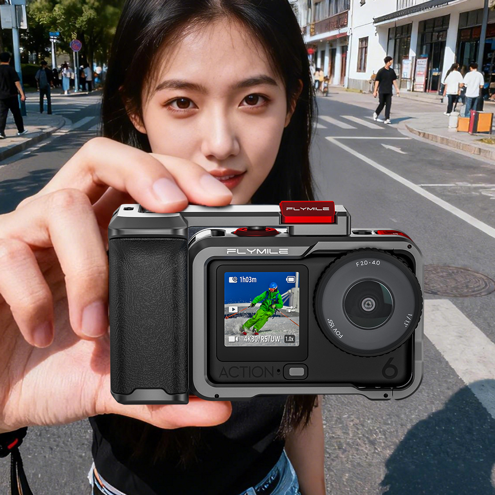  Flymile Camera Handle Grip Kit for DJI OSMO Action 6