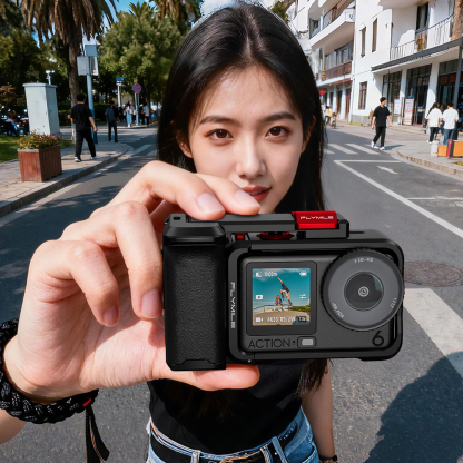 Flymile Camera Handle Grip Kit for DJI OSMO Action 6