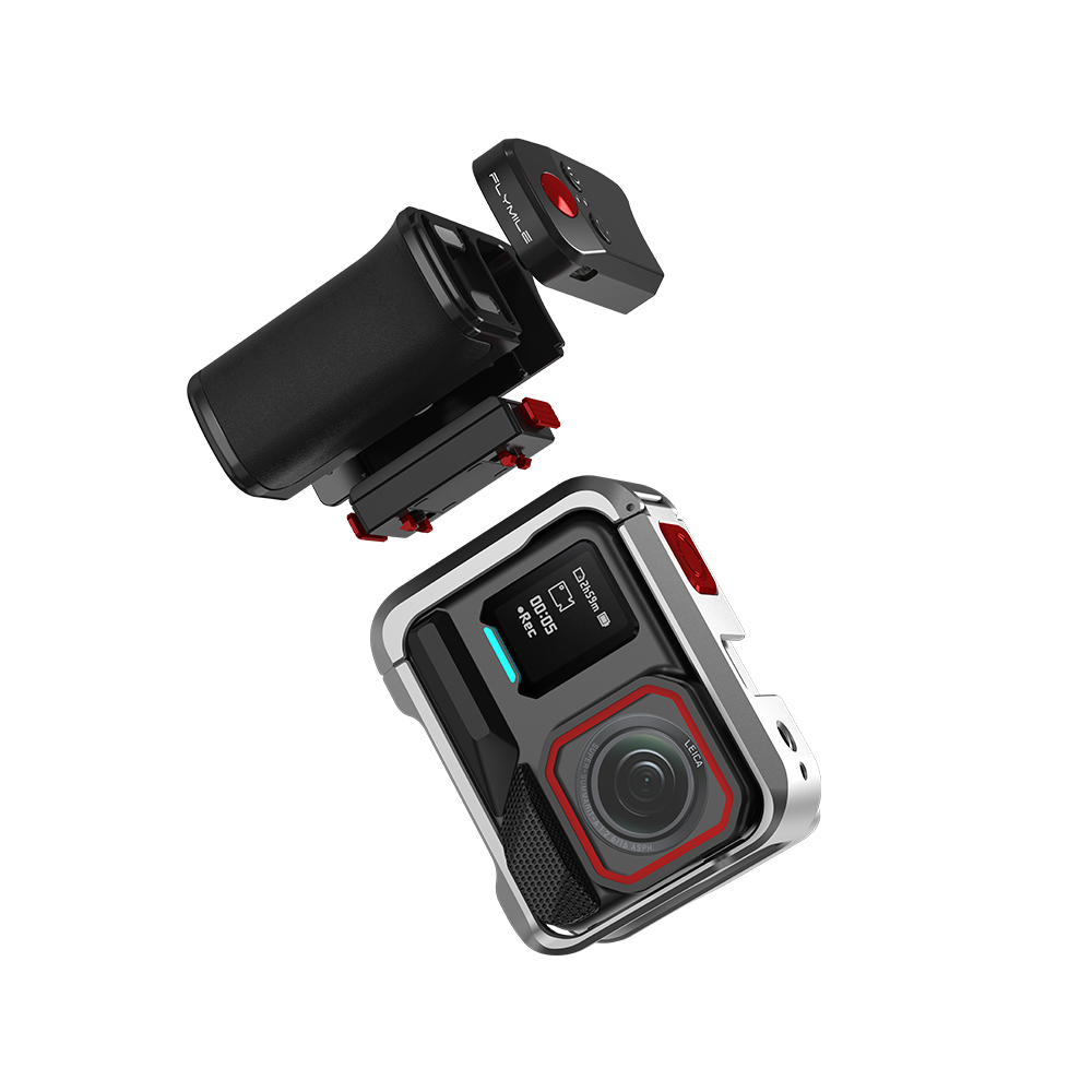 Flymile Camera Bluetooth Remote Control Street Grip Holder for Insta360 Ace Pro 2 