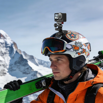 Flymile Adhesive Flexible Mount for Insta360/DJI / Gopro Action Camera Accessories