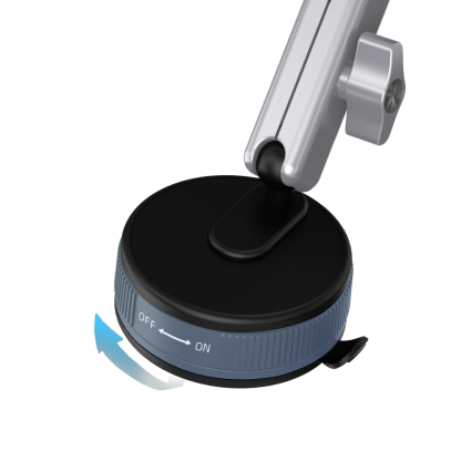 Flymile Universal Car Suction Cup Mount for DJI OSMO Action 6/Action 5 Pro/Pocket 3/Nano