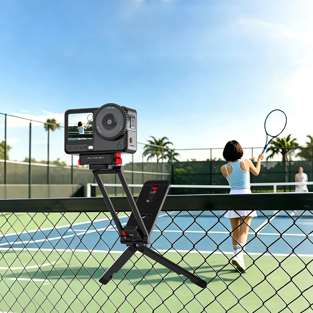 Flymile Rotatable Mantis Magnetic Tripod for DJI Action 6/5 Pro/4 