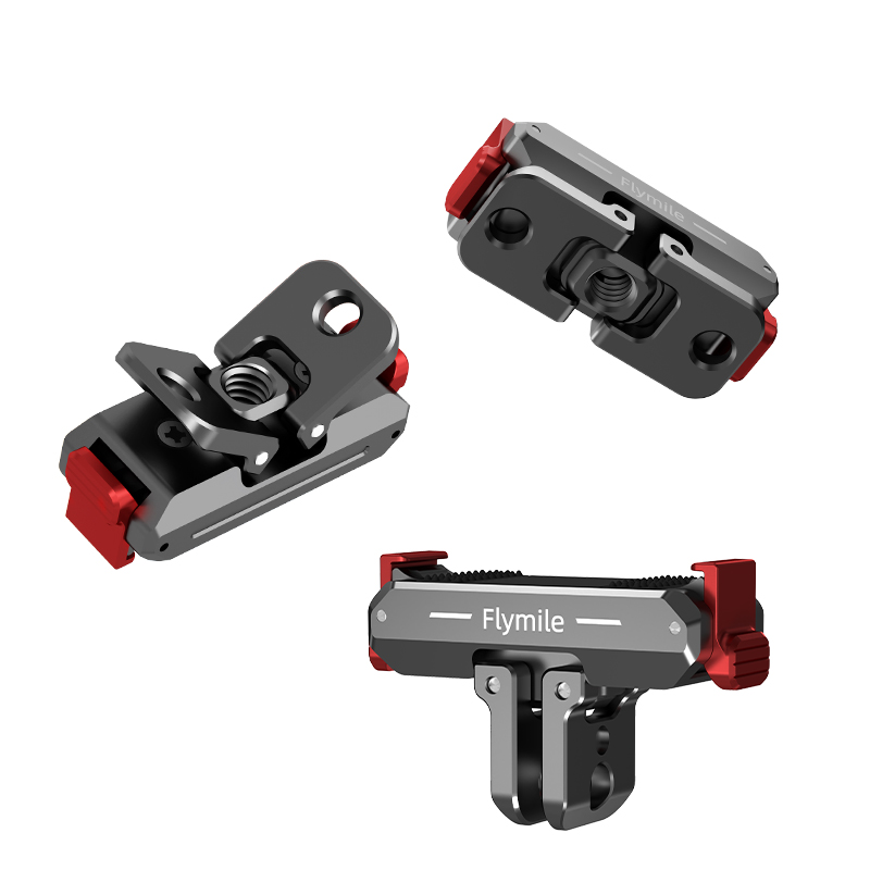 Flymile Magnetic Quick Release Adapter Mount for DJI OSMO Action 6/Nano