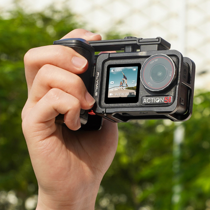 Flymile Camera Grip Holder For DJI OSMO Action 5 Pro/Action 4/3