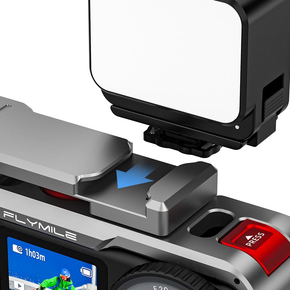  Flymile Camera Handle Grip Kit for DJI OSMO Action 6
